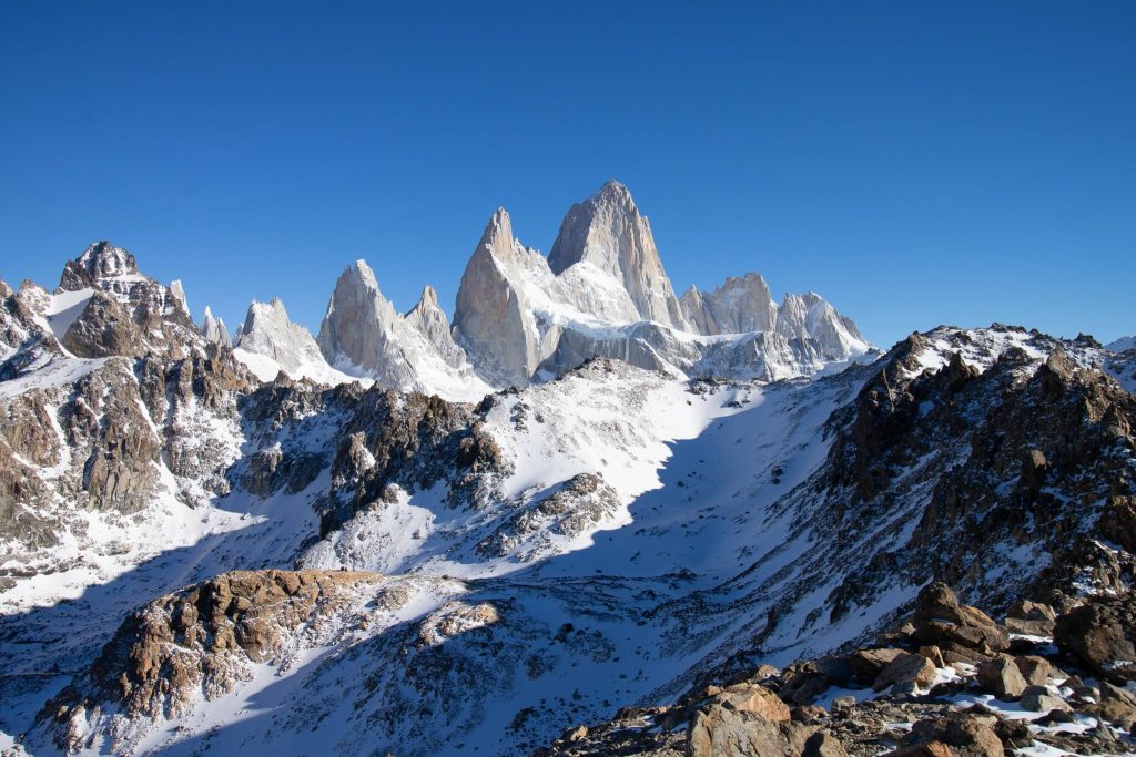 Lomas de las pizarras trekking el chalten